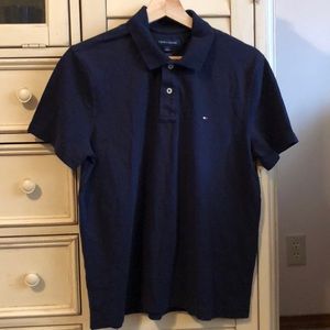 Tommy Hilfiger Button Polo/Golf Shirt Navy Size M